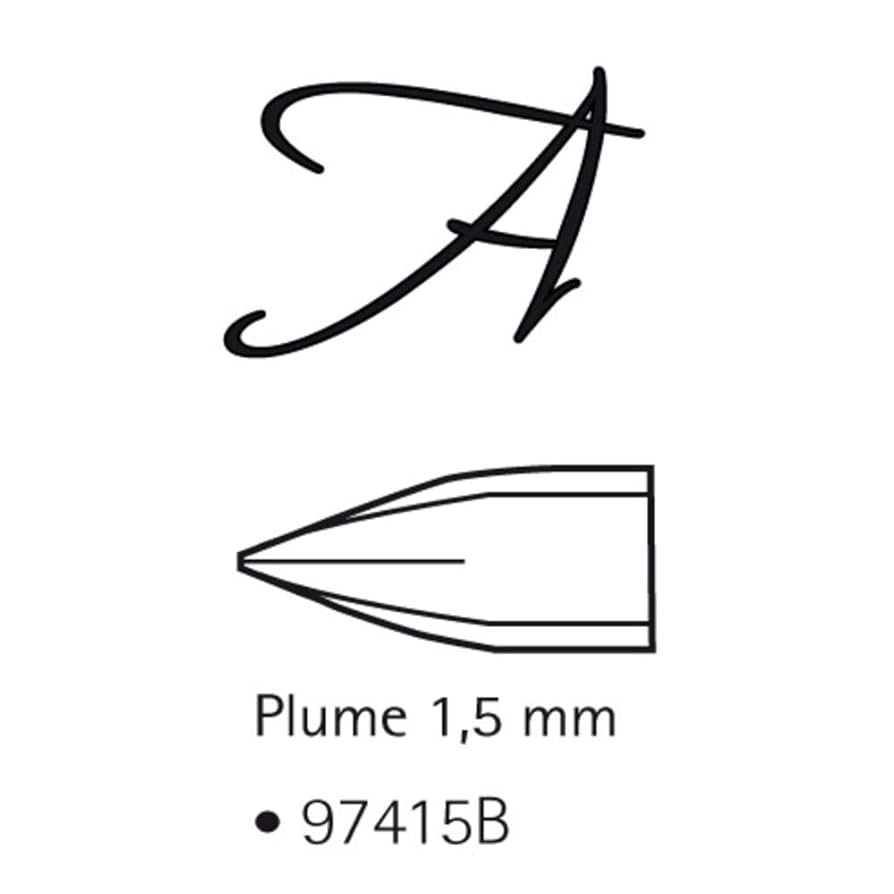 Amazon.com : Brause - Ref 97415B - Calligraphy Set